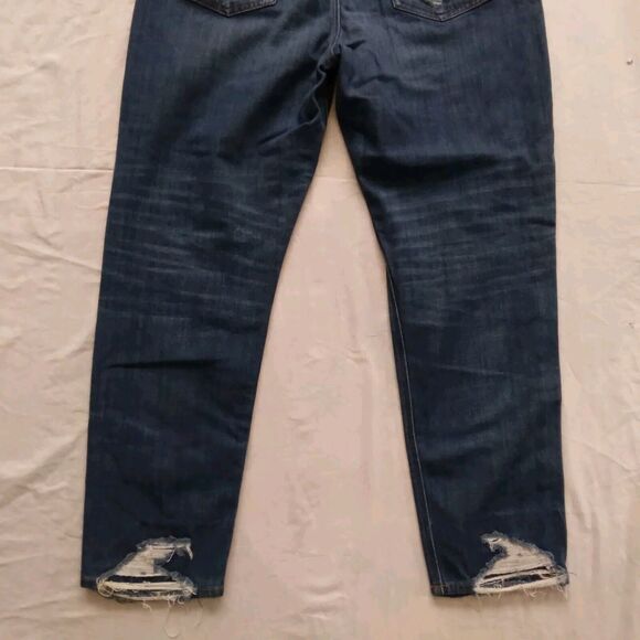 American Eagle Vintage Hi-Rise Button Fly Distressed Jeans Womens Size 10 - Picture 8 of 8